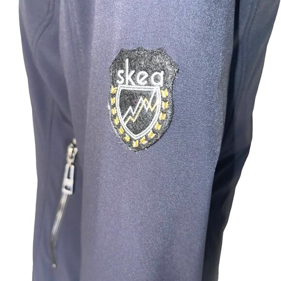 Skea Ski Jacket Womens Size 8 Sequin Embellished Snow Zipper Snap Cuffs Pockets - Picture 7 of 13